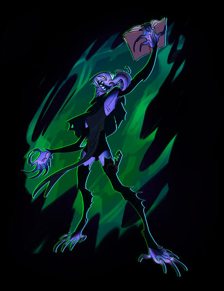 fullbody with color and shading // "Yool", @flatw00ds